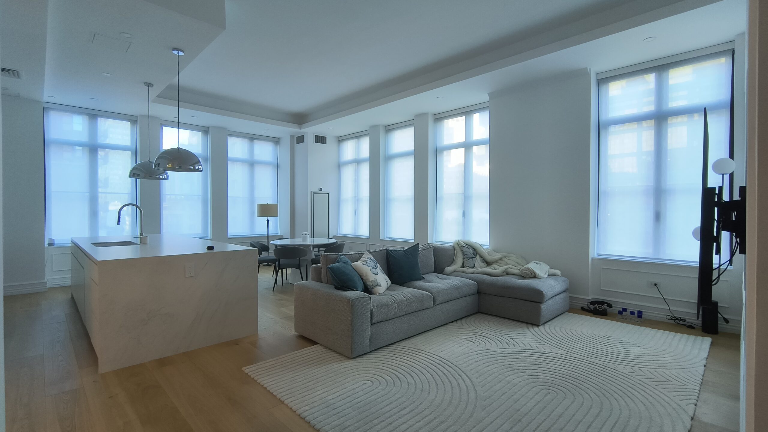 Light filtering roller shade fabric replacement service in NYC